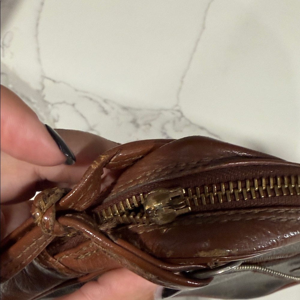 Louis Vuitton Brown Monogram Clutch - Picture 6 of 16